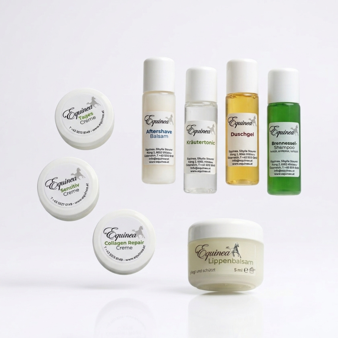 Equinea Probierset für Männer: 8 Pflegeprodukte zum Kennenlernen