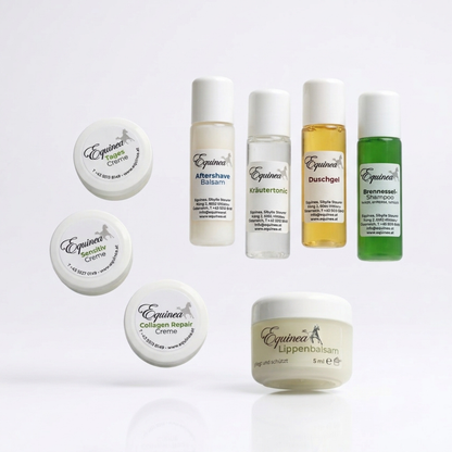 Equinea Probierset für Männer: 8 Pflegeprodukte zum Kennenlernen