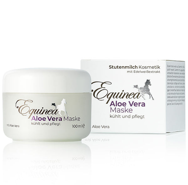 ALOE VERA MASKE kühlt, pflegt 100 ml – Equinea.at